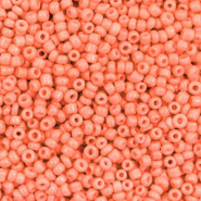 Seed beads 11/0 (2mm) Warm apricot orange